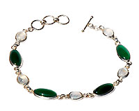Orthodox Green Topaz Bracelet
