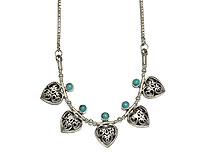 Turquoise on the heart